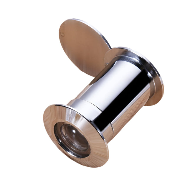2-Pack Wide-Angle Security Door Viewer - 200 Degree Hd Glass Lens Anti-Tiny Silver