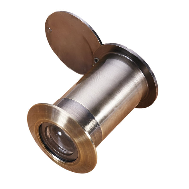 2-Pack Wide-Angle Security Door Viewer - 200 Degree Hd Glass Lens Anti-Tiny Green Bronze