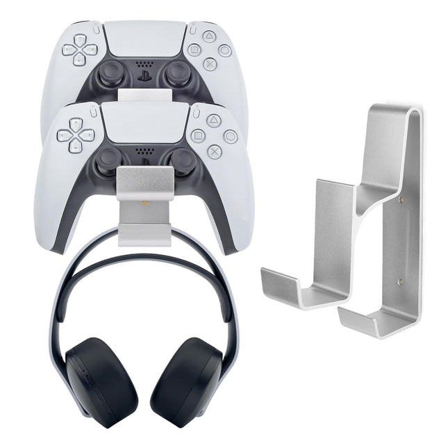 Wall Mounted Hanger For Ps5 / Ps4 - Gamepad & Headphone Combo