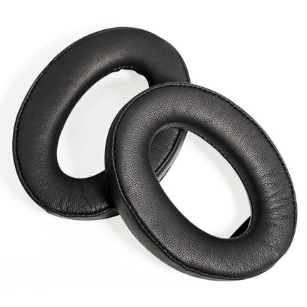 2 Pieces Headset Sponge Covers For Sony Wh-1000Xm2 / Xm3 / Xm4 - Black Protein With Card Buckle
