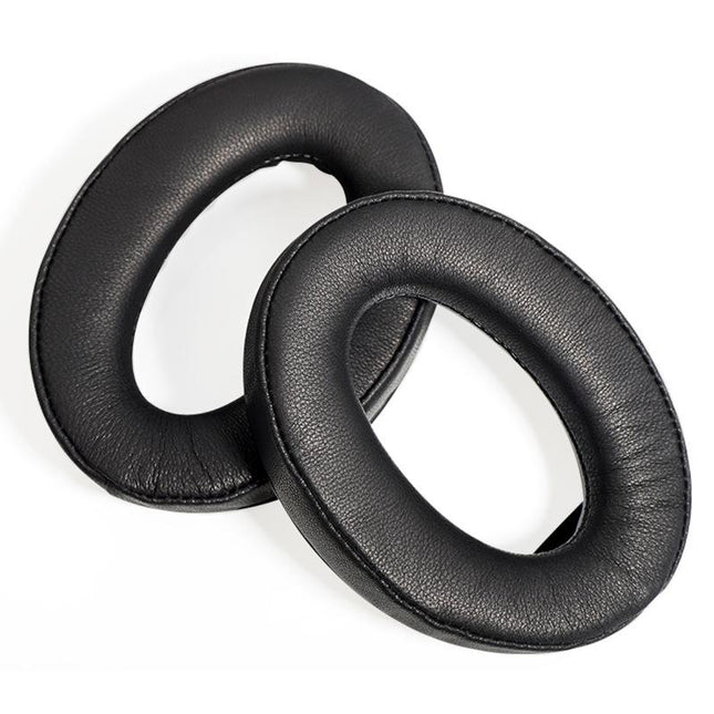 2 Pieces Headset Sponge Covers For Sony Wh-1000Xm2 / Xm3 / Xm4 - Black Protein With Card Buckle
