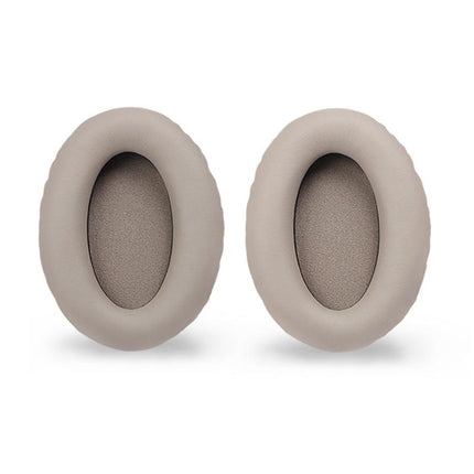 2-Pack Headset Sponge Covers For Sony Wh-1000Xm2 / Xm3 / Xm4 - Champagne Gold Protein With Card Buckle