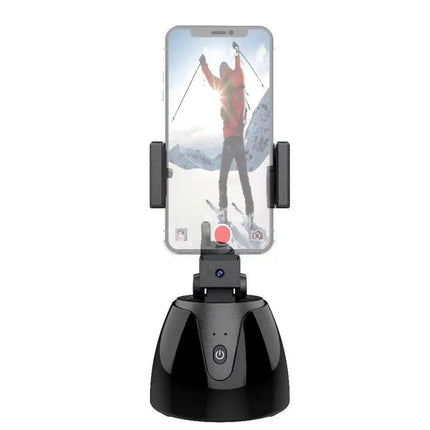 Smart 360-Degree Follow-Up Tripod Head For Live Video Recording With Battery
