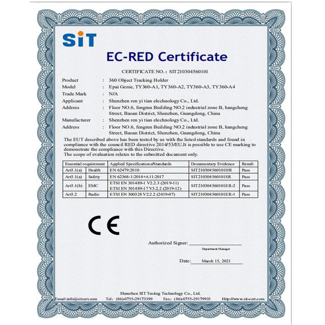 Smart 360-Degree Follow-Up Tripod Head For Live Video Recording With Battery