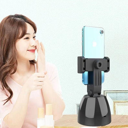 Smart 360-Degree Follow-Up Tripod Head With Live Video Recording And Charging