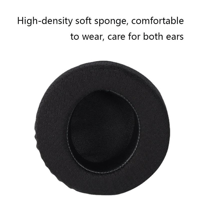 Black Mesh Headset Covers For Alienware - Set Of 2