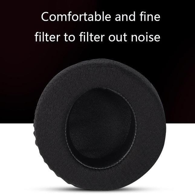 Black Mesh Headset Covers For Alienware - Set Of 2