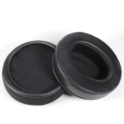 Black Lambskin Headset Covers - 2 Pack For Alienware Aw310H / Aw510H