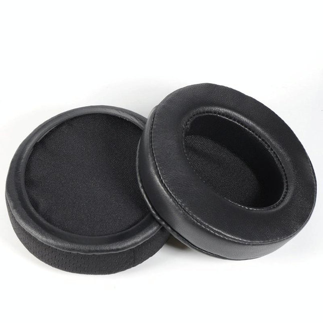 Black Lambskin Headset Covers - 2 Pack For Alienware Aw310H / Aw510H