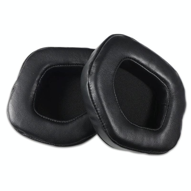 Pair Of Black Lambskin Headset Covers For Alienware Aw988