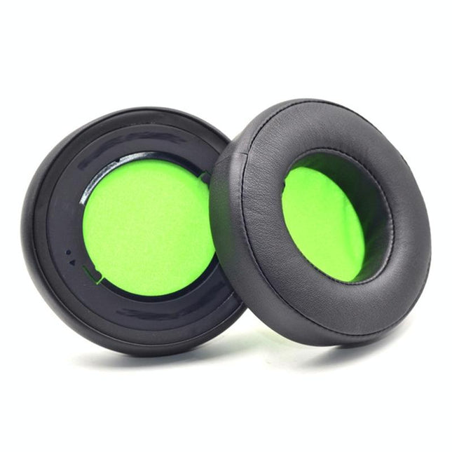 2-Pack Headset Sponge Case For Razer Blackshark V2 Series - Black / Green
