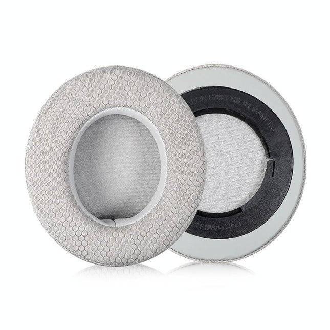 2-Pack Headset Sponge Case For Razer Blackshark V2 / V2X / V2Se - Gray Net With Ellipse Design