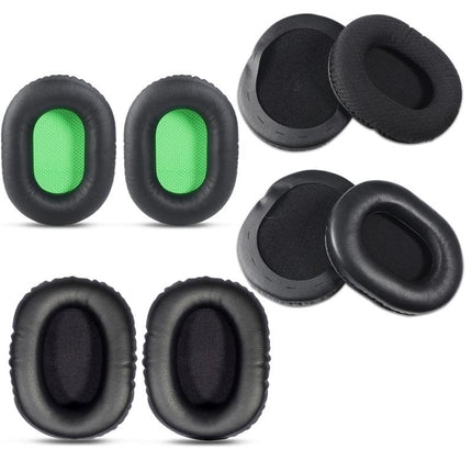 2-Pack Razer V2 Headset Sponge Covers - Black Skin / Net