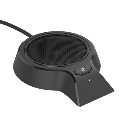 360-Degree Usb Conference Microphone For Video Calls And Webcasts