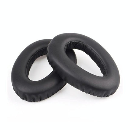 2-Pack Headphone Sponge Covers For Sennheiser Pxc550 / Mb660 - Black