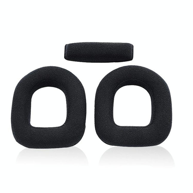 2-Pack Flannel Headset Covers For Logitech A50 Gaming Headset