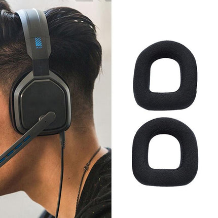 2-Pack Protective Headset Covers For Logitech A50 - Leather Earmuffs