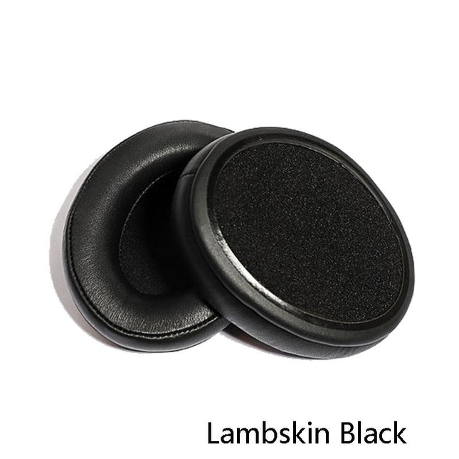 2-Pack Leather Ear Pad Covers For Kingston Cloud Silver Ii Headset - Black