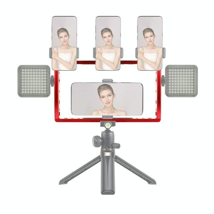 Underwater Dual Handheld Grip For Gopro Hero9 / 8 / 7 - Red