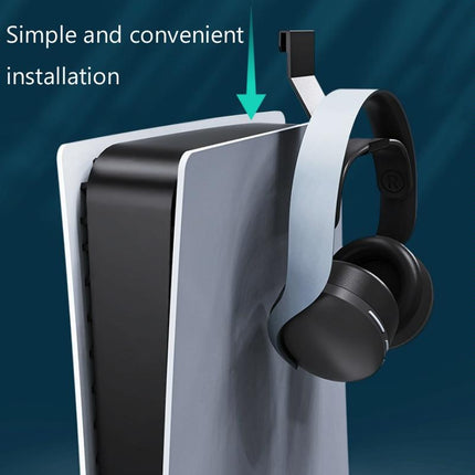 Ps5 Headphone Storage Rack - 3 Pairs Side-Mounted Hook