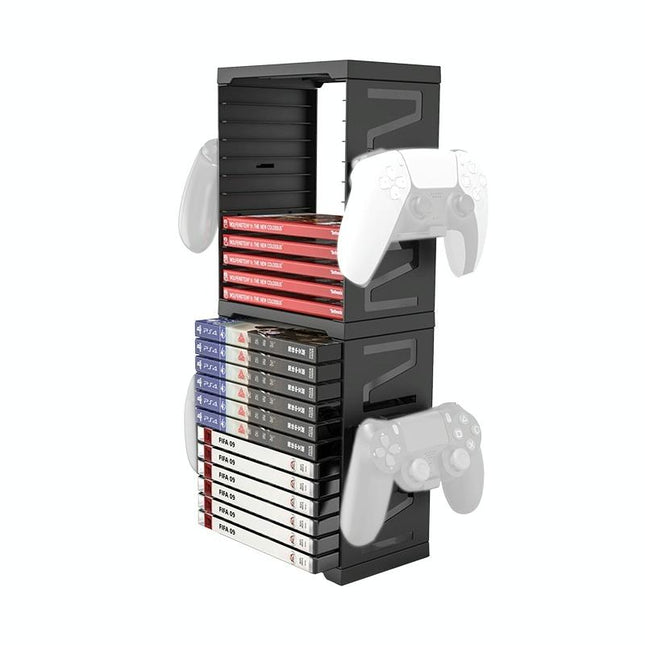 Universal Gamepad Storage Bracket For Ps4 / Ps5 / Xbox / Switch - Black