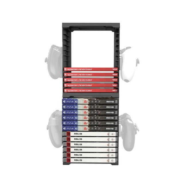 Universal Gamepad Storage Bracket For Ps4 / Ps5 / Xbox / Switch - Black