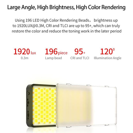 Hand-Held Rgb Fill Light For Portable Photography