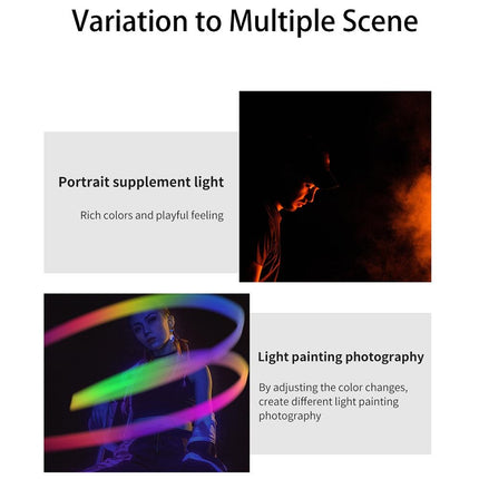 Hand-Held Rgb Fill Light For Portable Photography