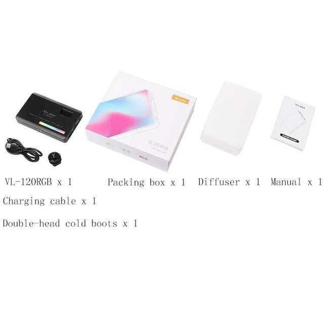 Full Colour Rgb Slr Camera Light For Live Photo & Video - Vl120