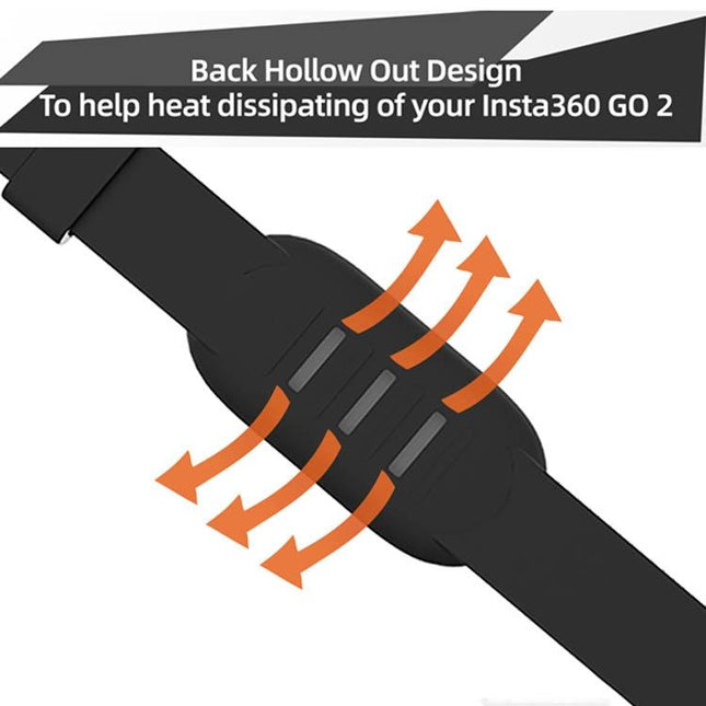 Protective Silicone Camera Strap For Insta360 Go2