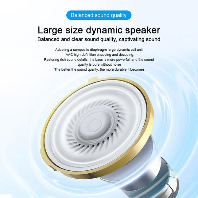 Waterproof Anc Wireless Earphones - Lchse X5S