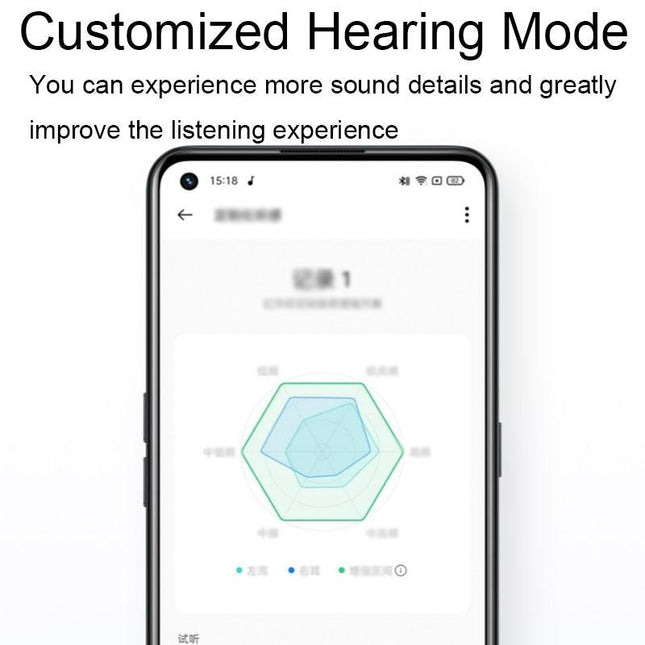 Blue Wireless Active Noise-Cancelling Earbuds For Sports