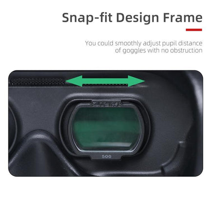 2 Pcs Aspherical Myopia Lens For Dji Fpv Goggles V2 - 350 Degree