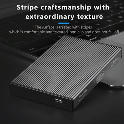 Portable 2.5 Sata Ssd Enclosure With Usb3.0 - Tool-Free