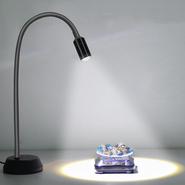 Adjustable Led Jewelry Table Lamp For Wenwan Diamond Jadeite Jade - Single Head