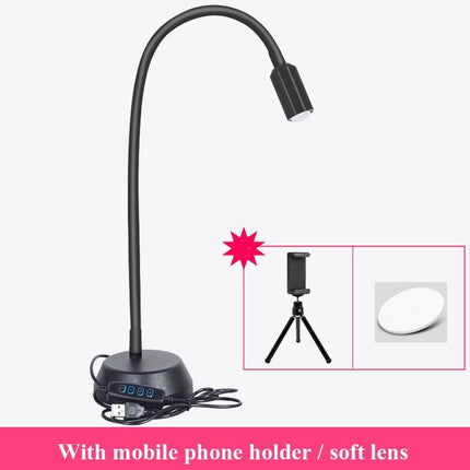 Adjustable Led Jewelry Table Lamp For Wenwan Diamond Jadeite Jade - Single Head
