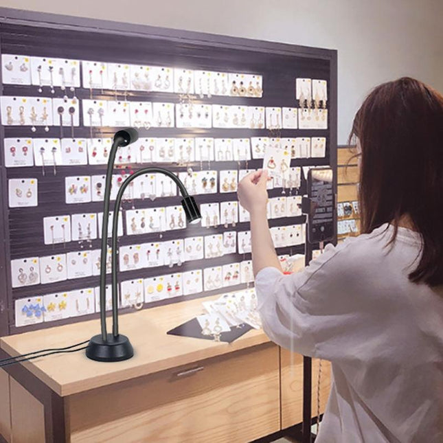 Adjustable Led Jewelry Table Lamp For Family Portraits