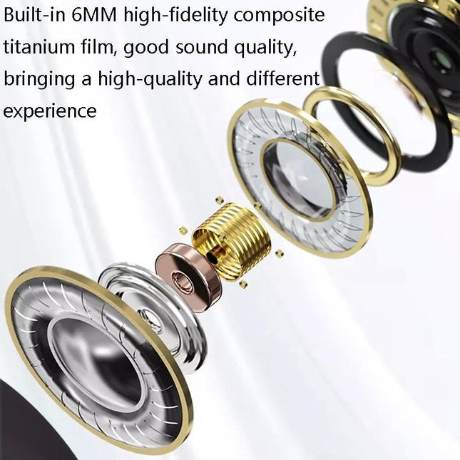 Wireless Sports Bluetooth Earphones - Semi-In-Ear 5.1 Game Skin Colour