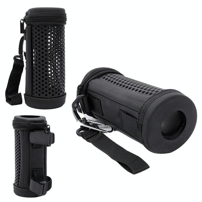 Kaleidoscope Hollow Protective Cover For Jbl Flip 5 Bluetooth Speaker - Black