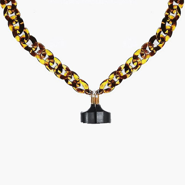 Leopard Wireless Earphones With Strong Magnetic Anti-Lost Chain