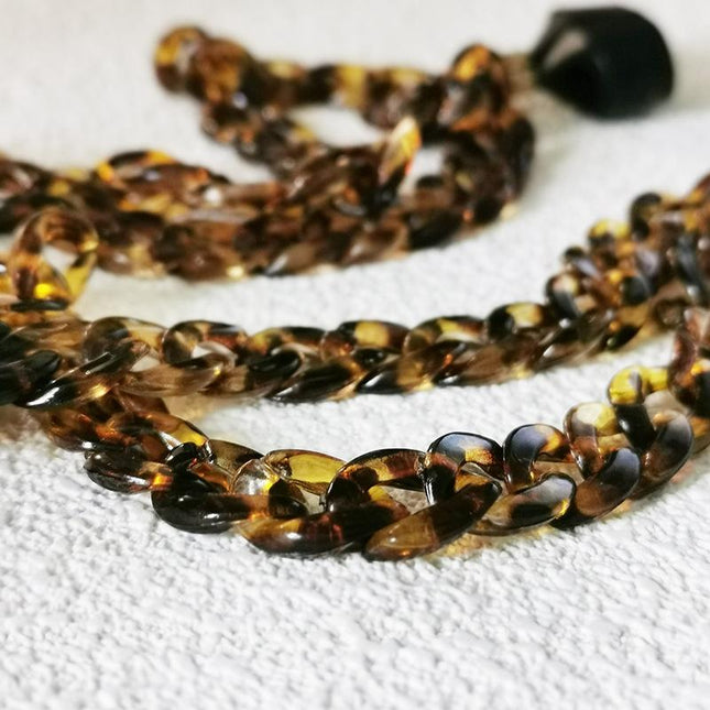 Leopard Wireless Earphones With Strong Magnetic Anti-Lost Chain