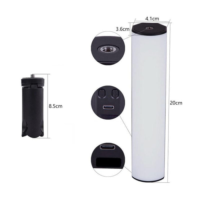 Outdoor Handheld Rgb Led Stick Light For Photography