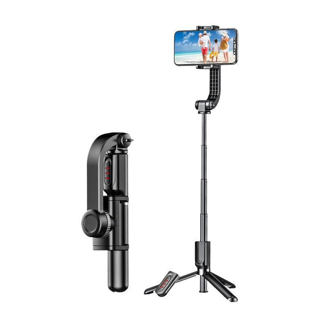 Smart Anti-Shake Selfie Stick With Bluetooth Remote