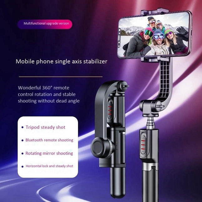 Smart Anti-Shake Selfie Stick With Bluetooth Remote