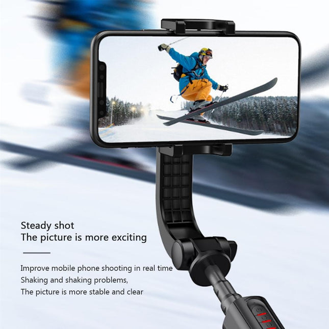 Smart Anti-Shake Selfie Stick With Bluetooth Remote