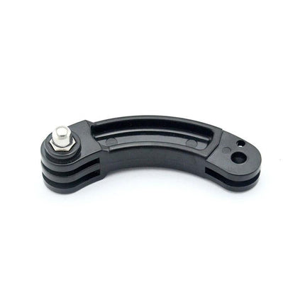3-Piece Helmet Extension Arm For Action Cameras - 7.5Cm