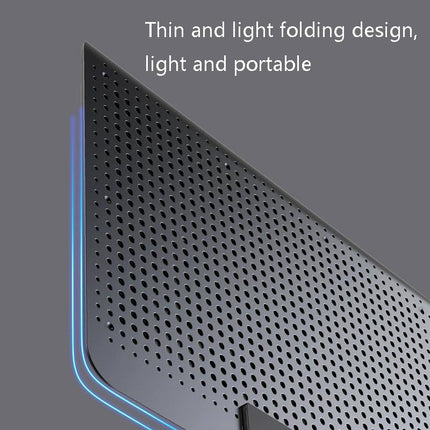 6-Fan Alloy Laptop Cooling Bracket - Silent