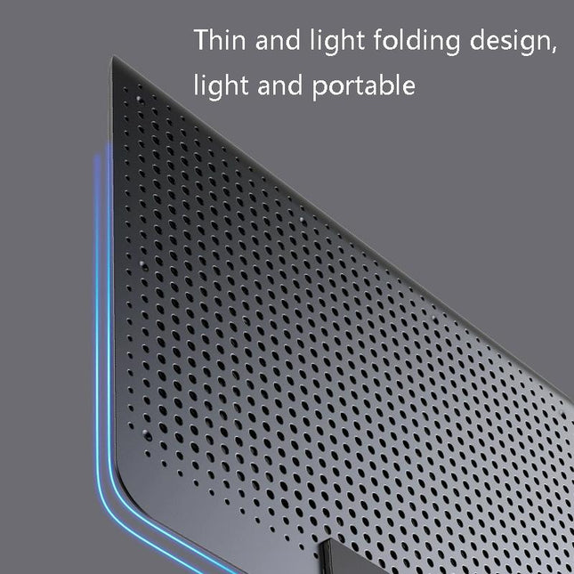 6-Fan Alloy Laptop Cooling Bracket - Silent