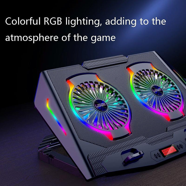 Efficient And Silent Usb Laptop Cooling Stand - N10