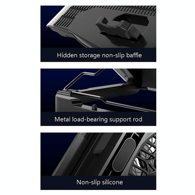 Efficient And Silent Usb Laptop Cooling Stand - N10